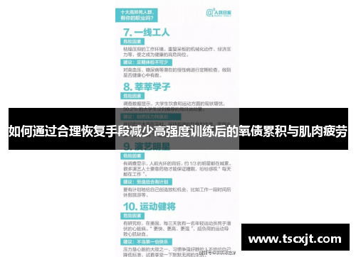 如何通过合理恢复手段减少高强度训练后的氧债累积与肌肉疲劳