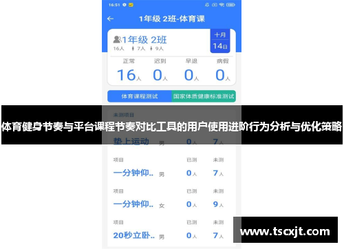 体育健身节奏与平台课程节奏对比工具的用户使用进阶行为分析与优化策略